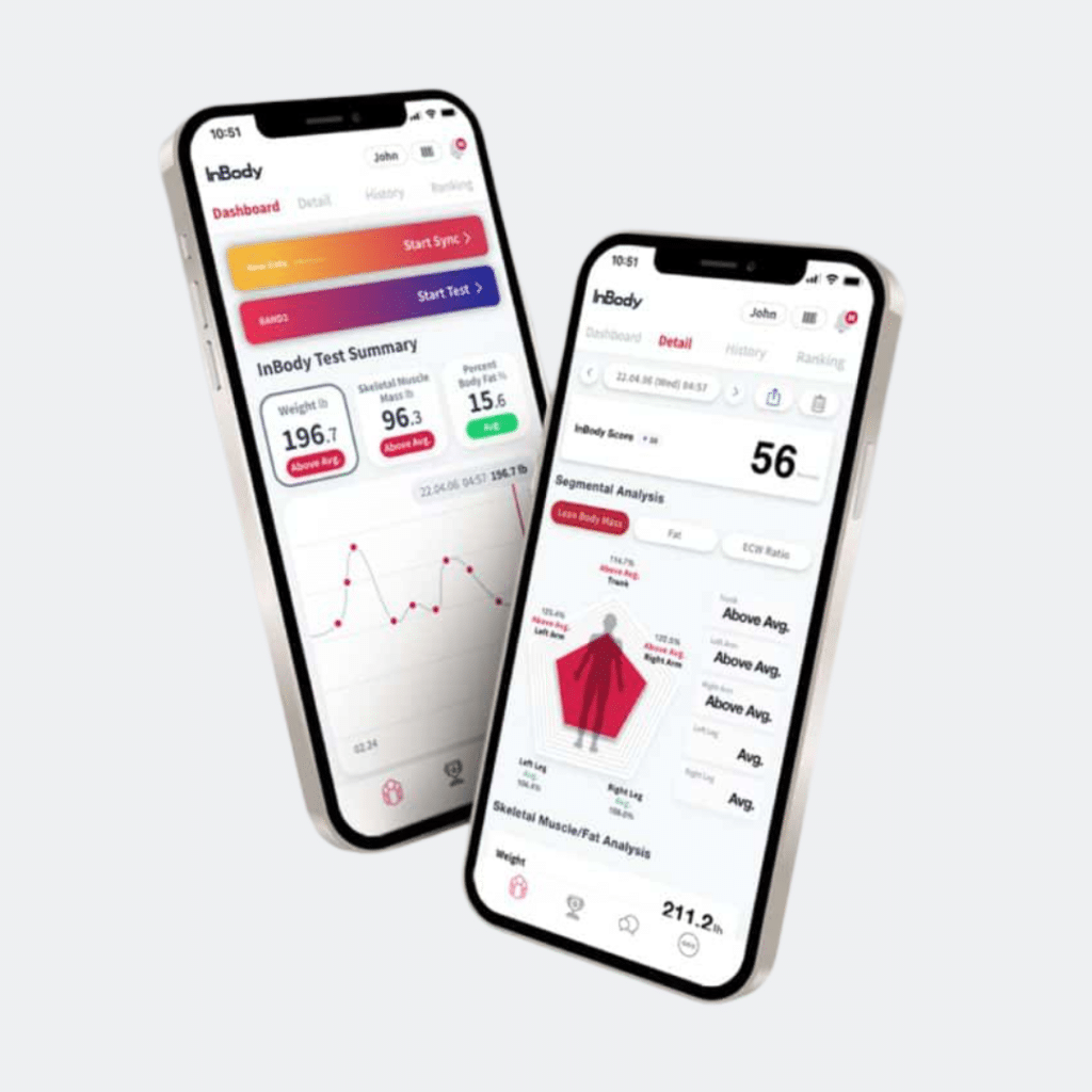 InBody App prezentare2